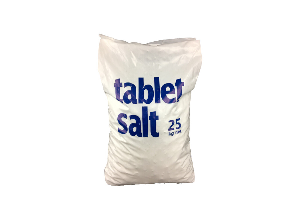 Salz in Tablettenform - 25kg-Sack