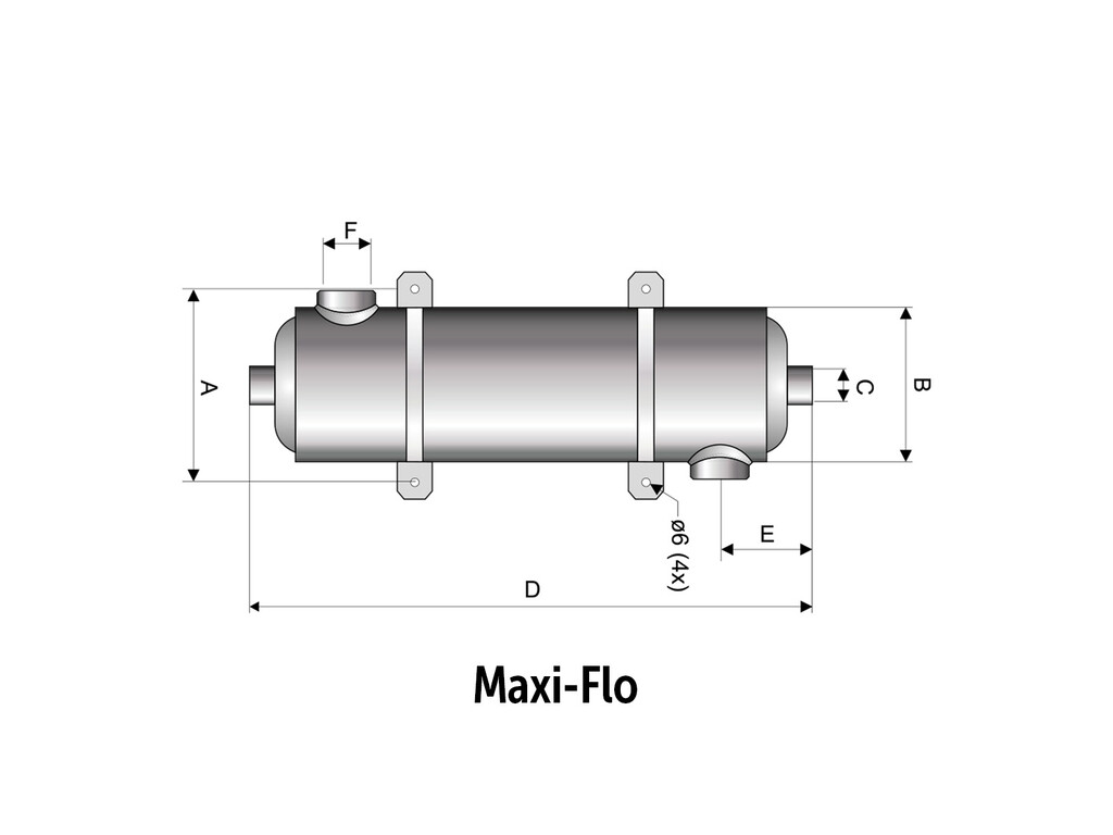 Wärmetauscher Maxi-Flo MF260 75kW