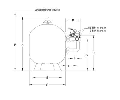 Triton Neo Side Clear Pro, 610mm