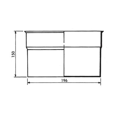 Skimmeraufsatz für Hayward Premium Skimmer (150mm)