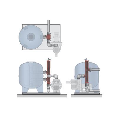 Besgo 5-Wege Ventil 2" 150mm Hayward