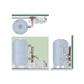 Besgo 5-Wege Ventil 1,5" 152mm Hayward